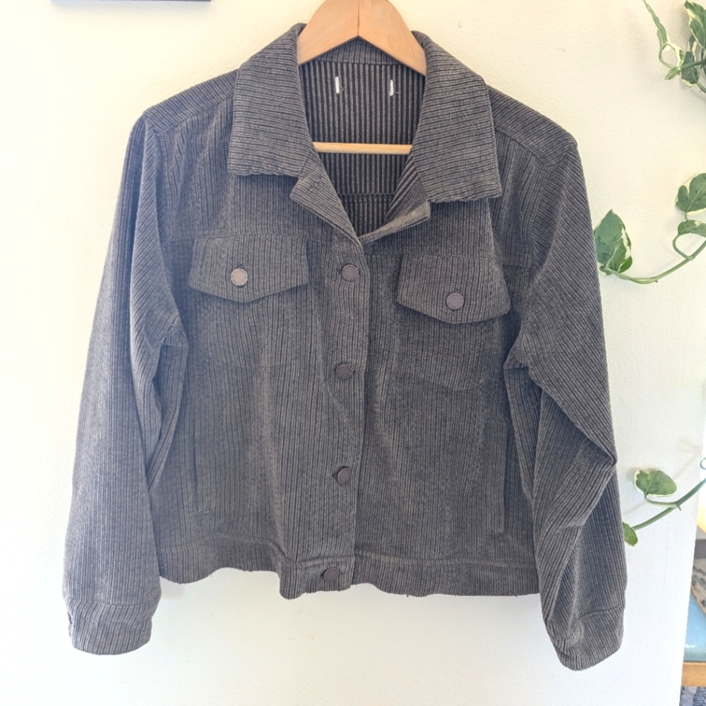 O'Neill cropped corduroy shirt/jacket